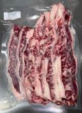 1-BEEF SHORTRIBS BONE IN CHOICE EXCEL SLICED 120G PC 1KG PACK_FG